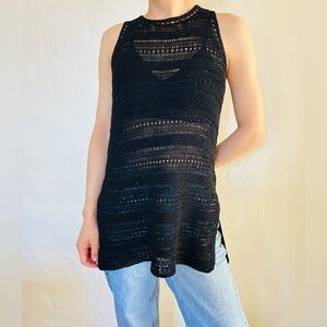 Ralph Lauren Black Knitted Blouse